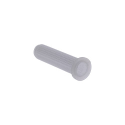 Plastové sitko biele na chemickú kotvu,15x85mm, pre kotvenie M10-M12 Plastové sitko biele na chemickú kotvu,15x85mm, pre kotvenie M10-M12
